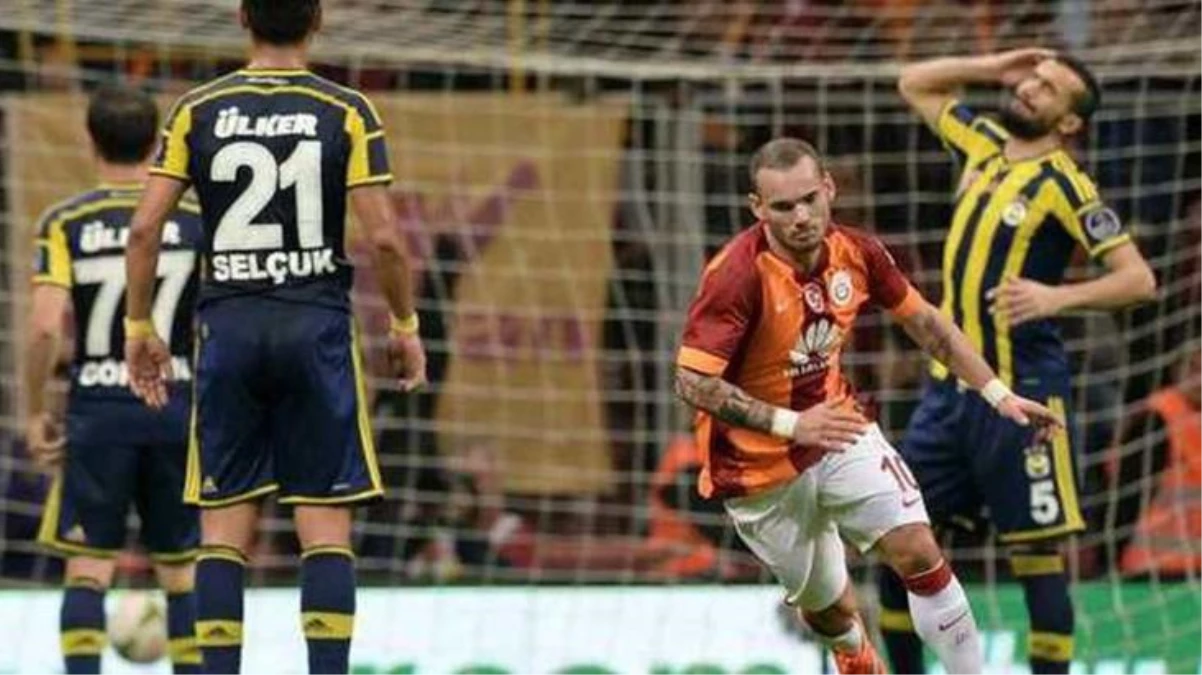 Wesley Sneijder F.Bahçe-G.Saray için skor verdi: Karşılaşma 1-1 bitecek