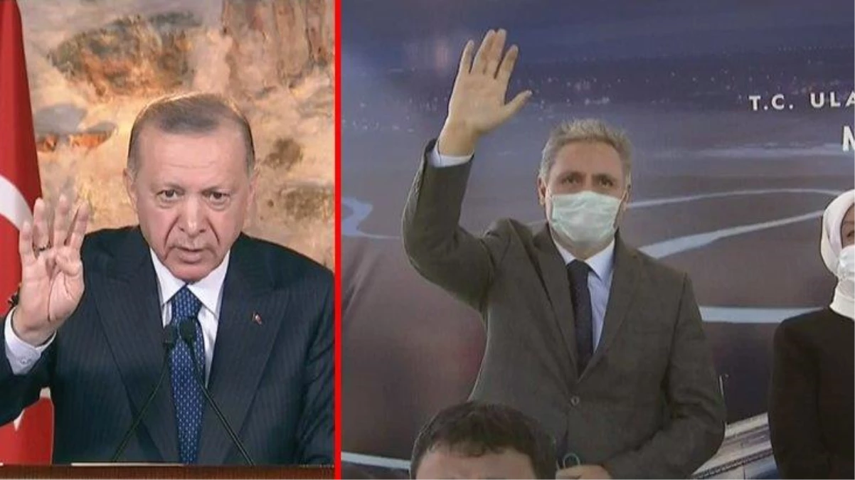 Cumhurbaşkanı Erdoğan, \'Rabia\' işareti yapmayı unutan milletvekilini uyardı