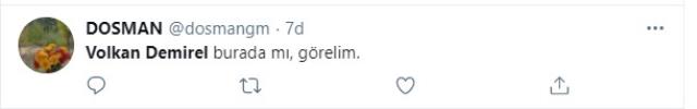 Derbi galibiyeti sonrası G.Saray taraftarı Volkan Demirel'i sosyal medyada ti'ye aldı