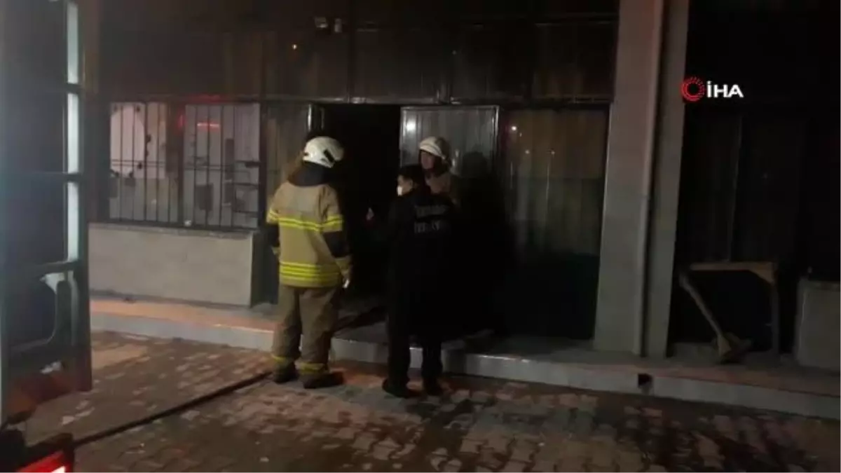 İzmir\'de marangoz atölyesinde korkutan yangın