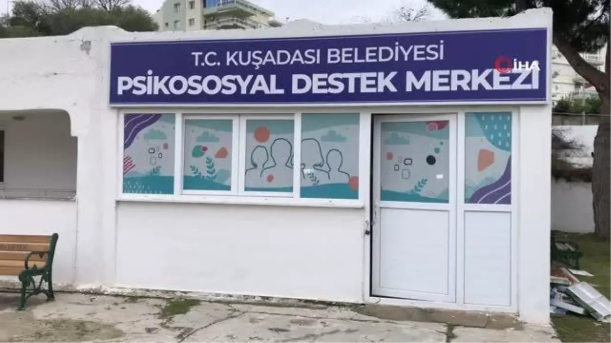 Kuşadası Belediyesi'nden deprem ve salgından etkilenenlere psikolojik destek