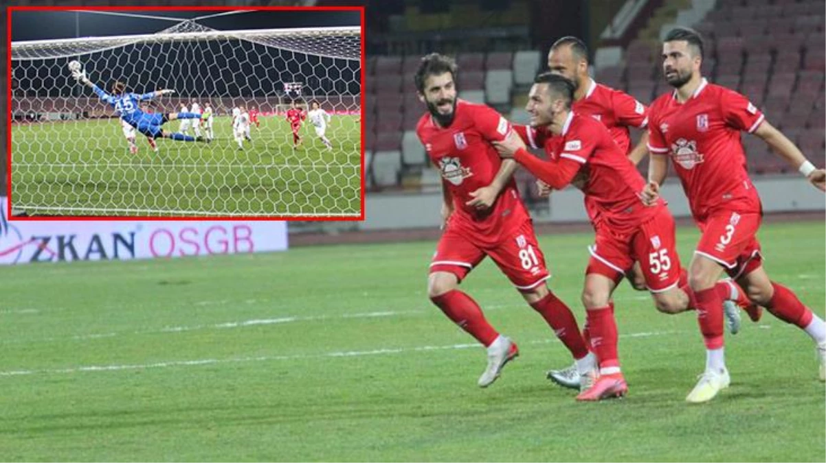 Balıkesirsporlu Taşkın Çalış, Akhisarspor\'a 3 frikik golü birden attı