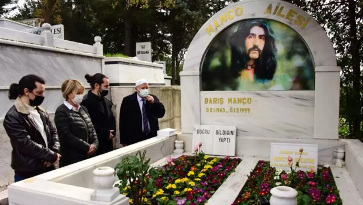 Barış Manço mezarı başında anıldı! 22 yıl oldu...