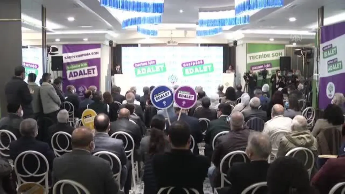 HDP, "Herkes için Adalet" kampanyası başlattı