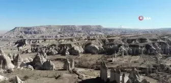 Kapadokya'da 353 kaçak yapı yıkıldı