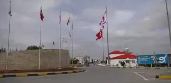 KKTC'de sokaklar 'tam sokağa çıkma yasağı' nedeniyle boş kaldı