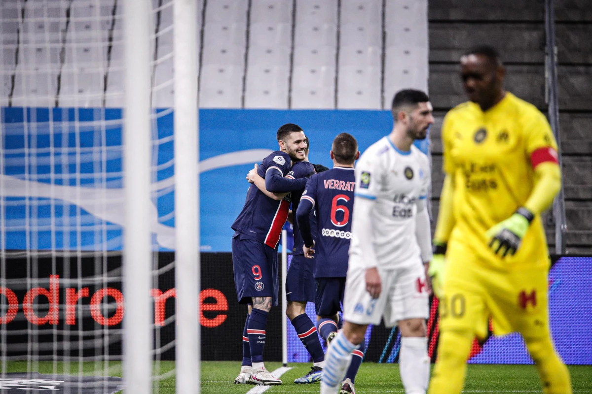 PSG, Olympique Marsilya\'yı deplasmanda 2-0 yendi