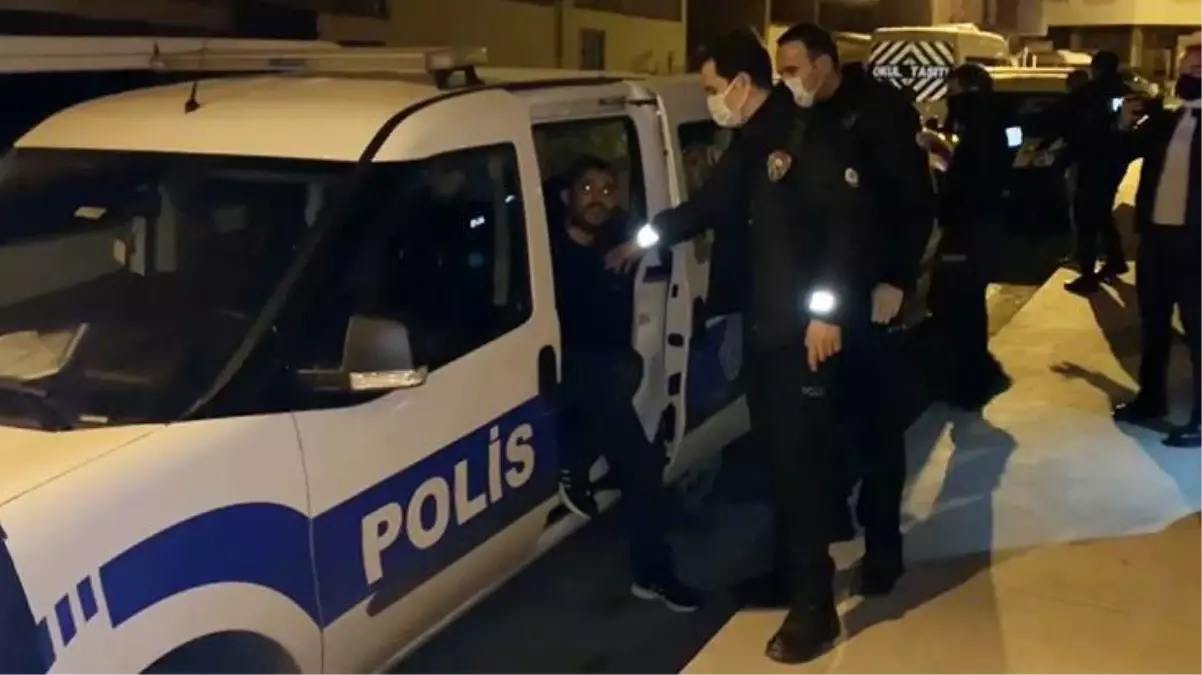 Şüphelinin, pencereden polislere fırlattığı halı içerisinden uyuşturucu çıktı