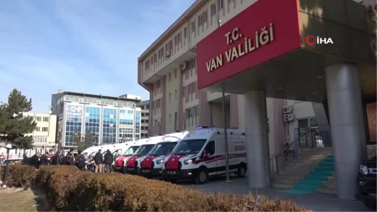 Van\'ın ambulans filosu güçleniyor