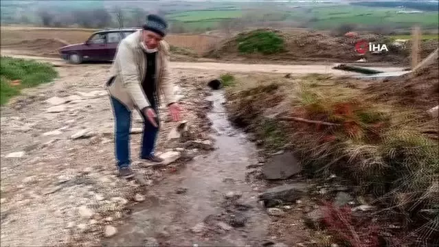 Boşa akan tonlarca su Kıbrıs Gazisini çileden çıkardı: Yazık günah değil mi? 