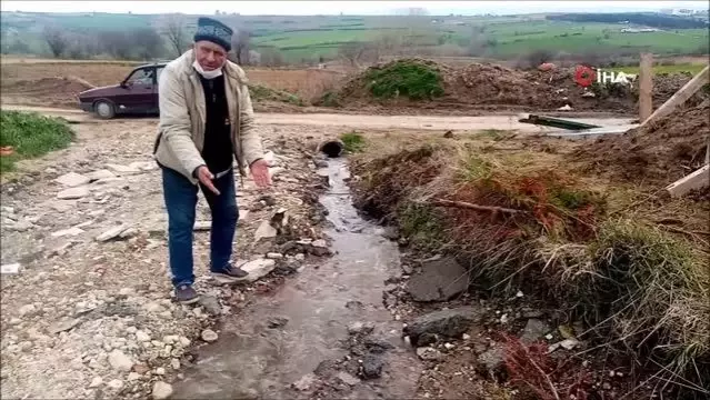 Boşa akan tonlarca su Kıbrıs Gazisini çileden çıkardı: Yazık günah değil mi? 