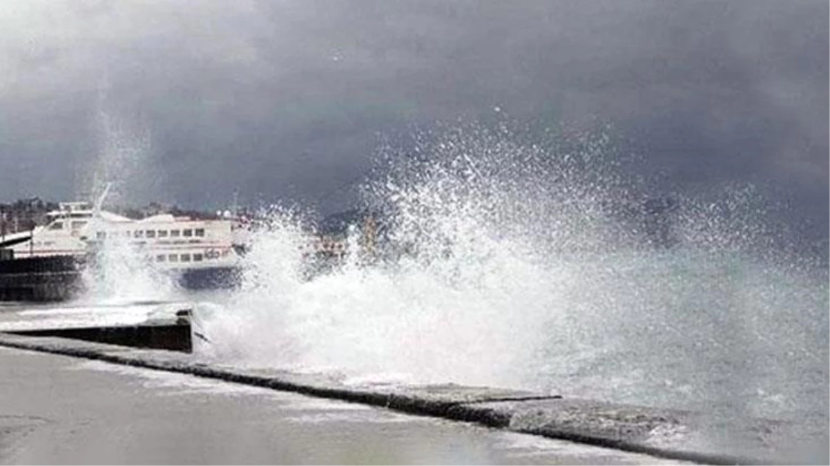 Son Dakika: Marmara\'daki fırtına İDO ve BUDO\'yu vurdu! Bazı seferler iptal edildi