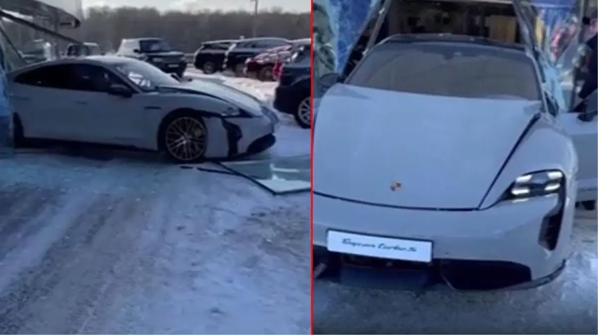 Sosyal medya fenomeni, lüks aracını perte çıkardı