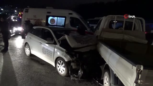 - Sultangazi'de yaralanmalı trafik kazası