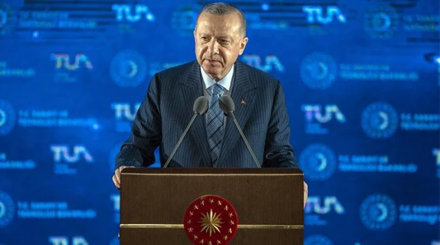 Türkiye'nin uzay programı Cumhurbaşkanı Erdoğan tarafından açıklanıyor