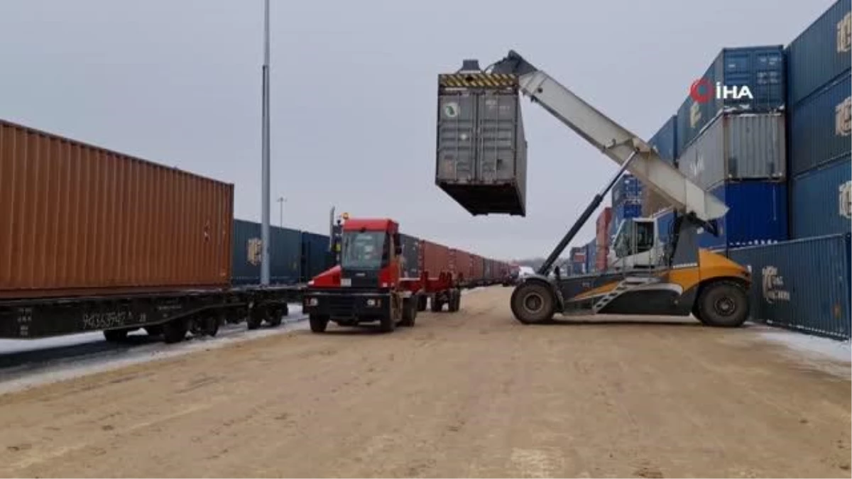 Türkiye-Rusya ilk ihracat blok treni seferini tamamladı