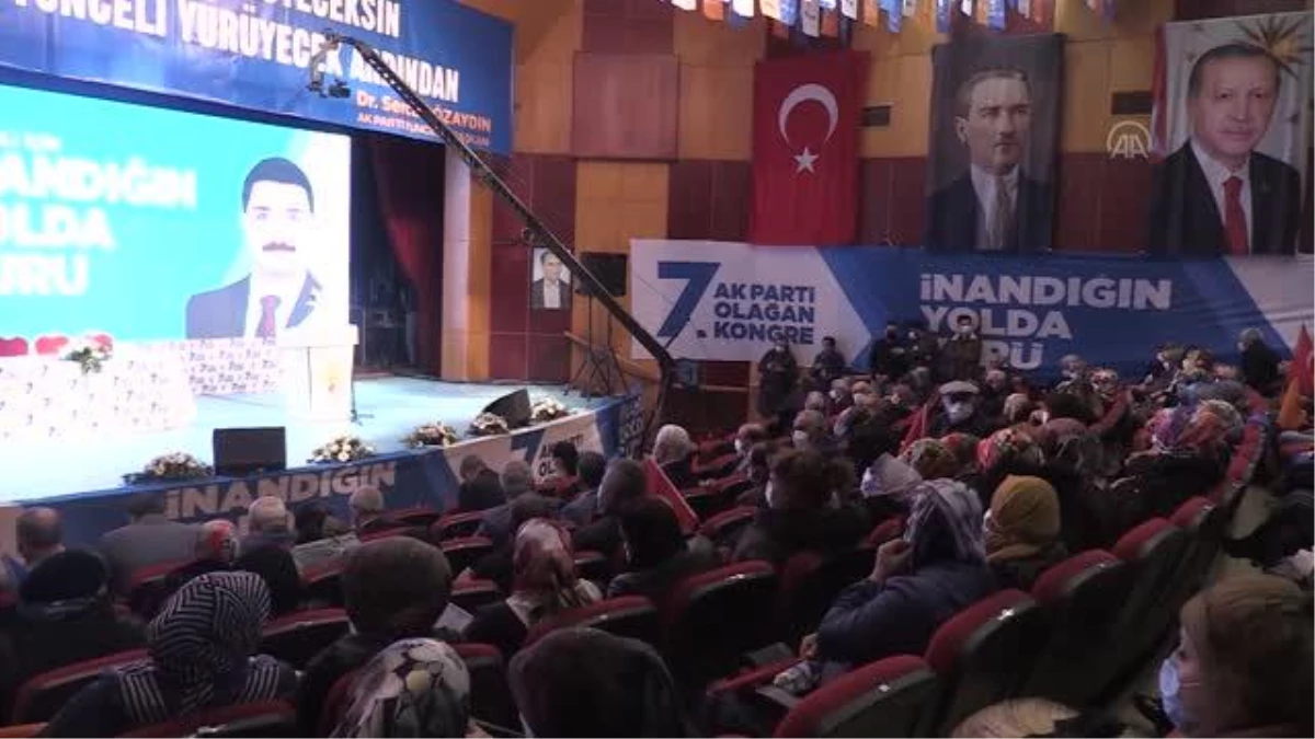 AK Parti Genel Başkan Yardımcısı Kandemir partisinin Tunceli 7. Olağan İl Kongresi\'nde konuştu