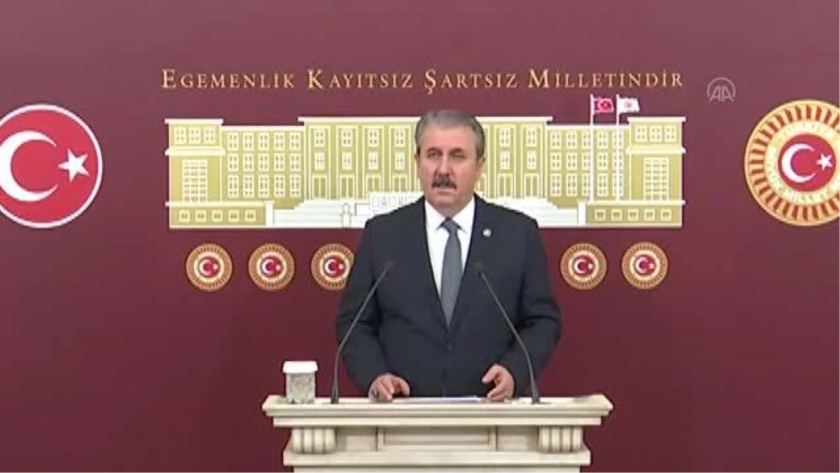 BBP Genel Başkanı Destici: "(Enis Berberoğlu) Yüksek Mahkemenin verdiği kararlara uyulmalıdır"