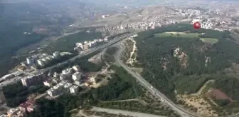 Hatay'da helikopterli trafik denetimi