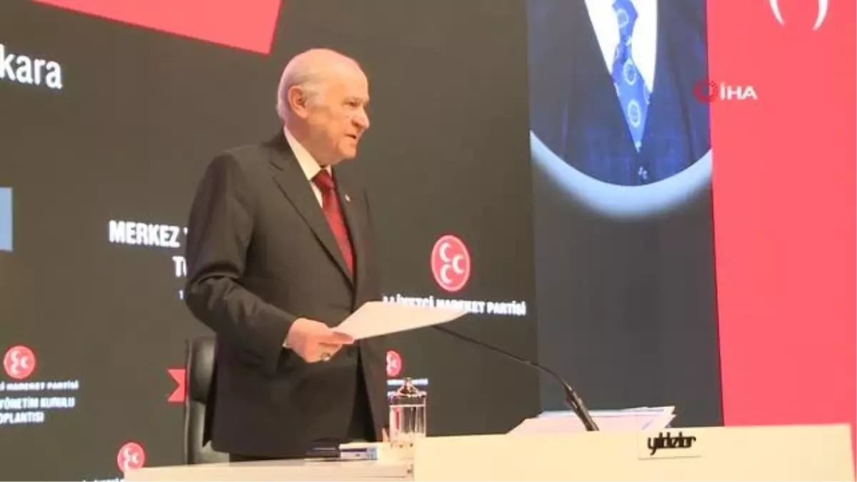Son dakika haberleri! MHP Genel Başkanı Bahçeli, MHP MYK\'da 18 Mart 2021\'da yapılması kararlaştırılan Kurultay\'da MHP Genel Başkanlığına yeniden aday olduğunu açıkladı.