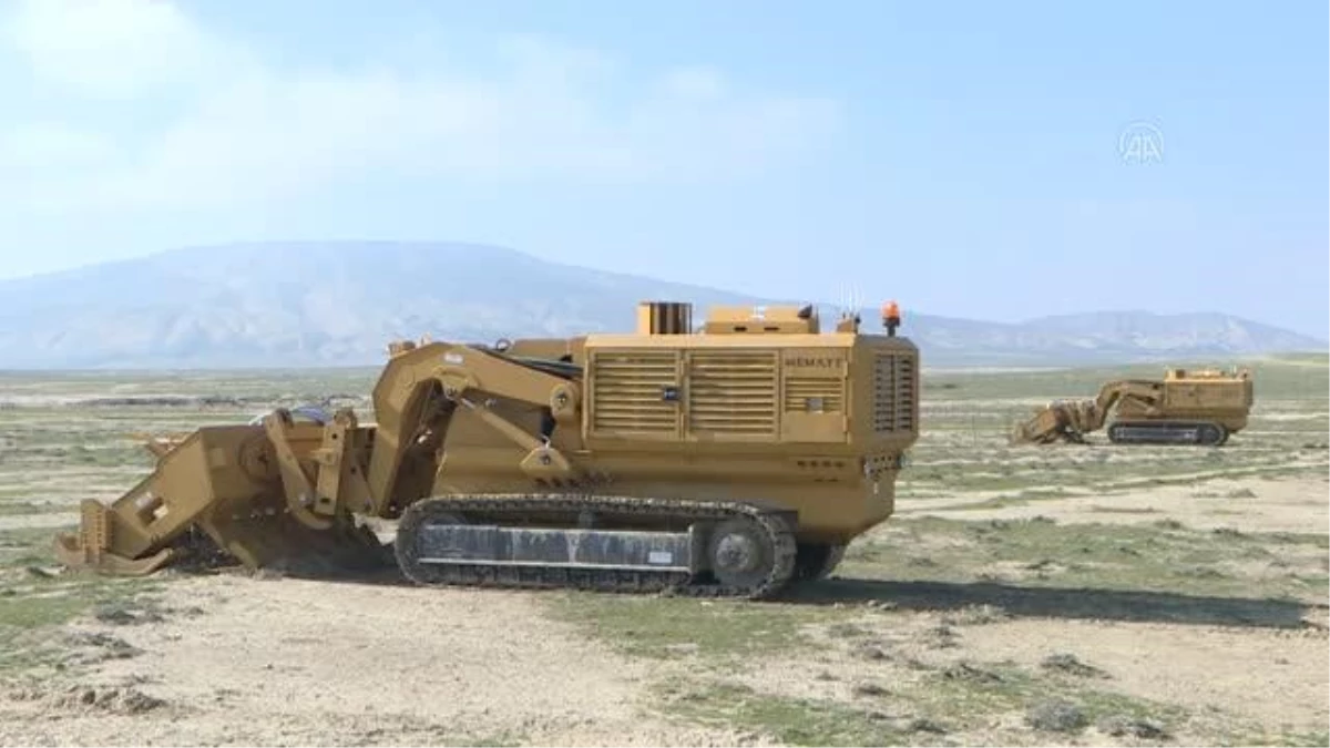 Türk üretimi mayın temizleme aracı MEMATT Azerbaycan\'da tüm testleri geçti (1)