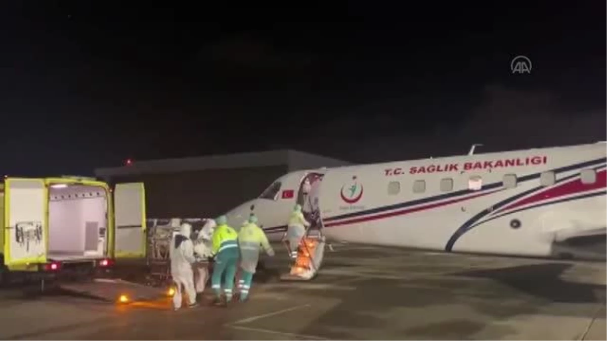 Son dakika haberleri: AMSTERDAM - Hollanda\'da koronavirüs tedavisine son verilmek istenen vatandaş ambulans uçakla Türkiye\'ye gönderildi