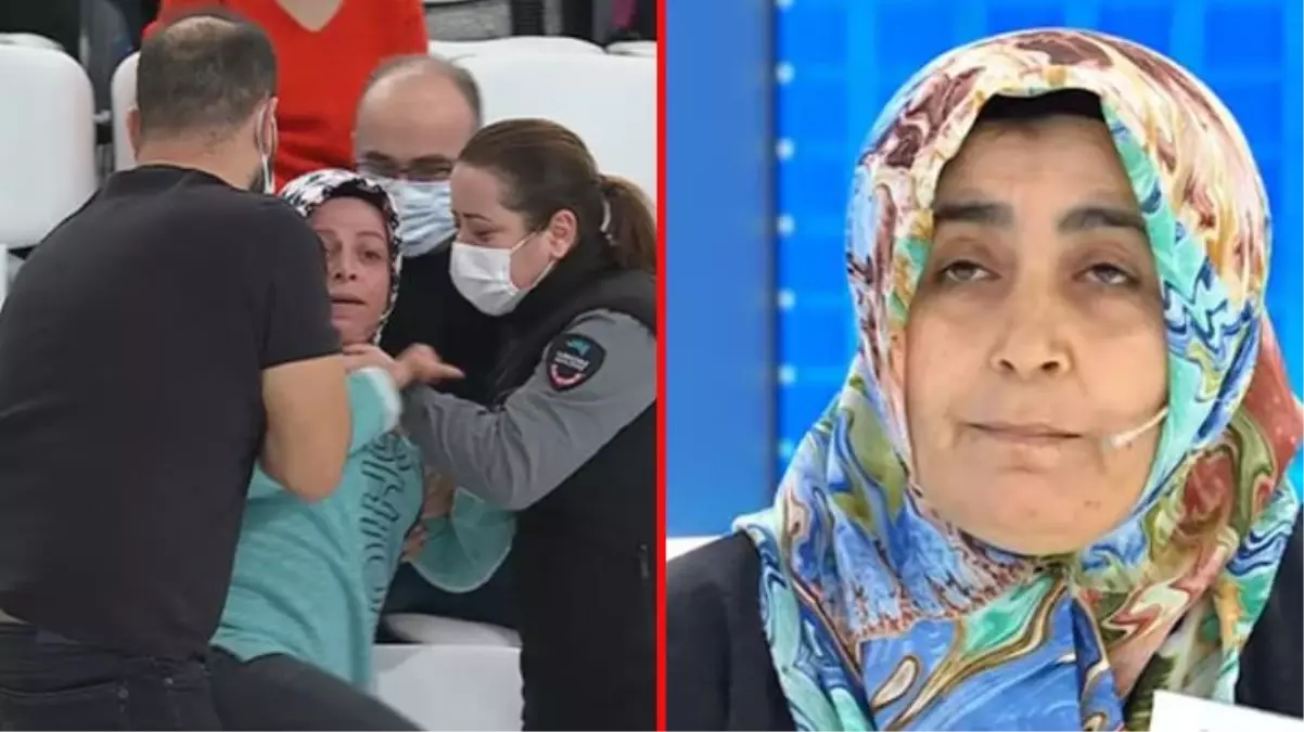 Müge Anlı\'da olay çıktı! Canlı yayında kocasının kaçtığı kadınla yüzleşince, sinir krizi geçirdi