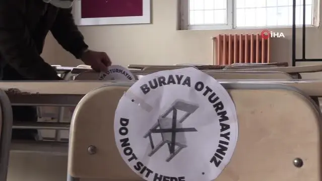 Şırnak'taki köy okullarında yüz yüze eğitim hazırlığı