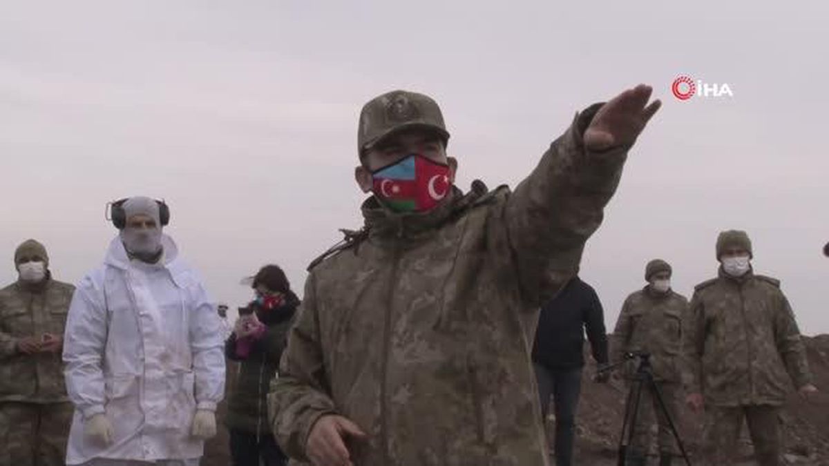 Son dakika haberi... Türkiye - Azerbaycan Silahlı Kuvvetleri Karma Takımlarından ortak faaliyet