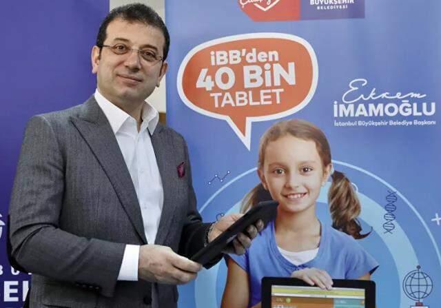 Erdoğan'dan İmamoğlu'na tablet tepkisi: Bizim ilçe belediyemiz 50 bin tablet dağıttı