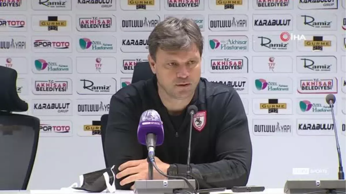 Akhisarspor - Samsunspor maçının ardından