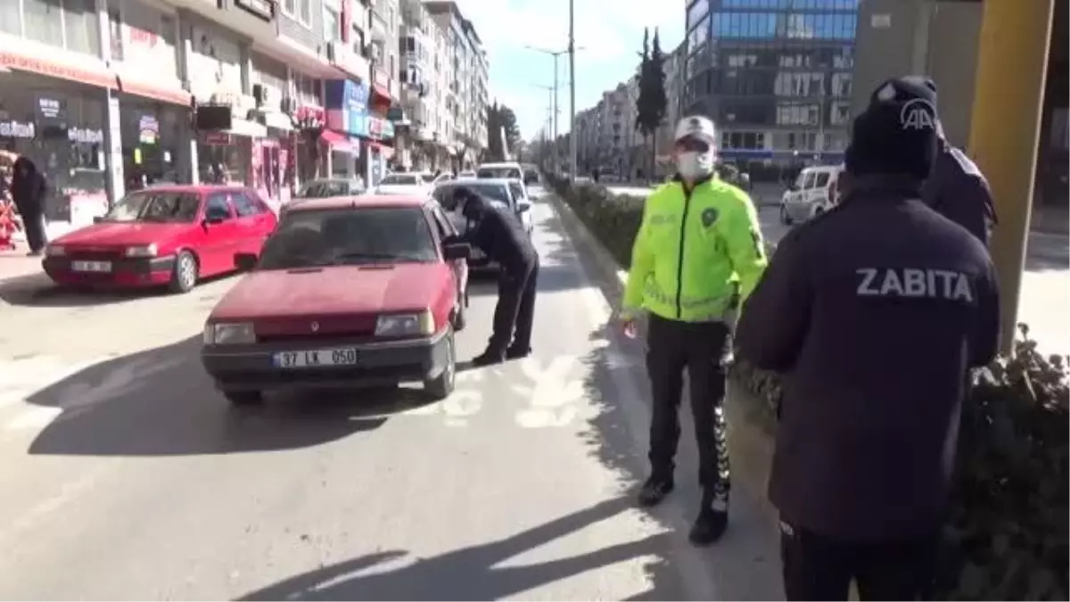 Boyabat ilçesinde Kovid-19 denetimleri sürüyor