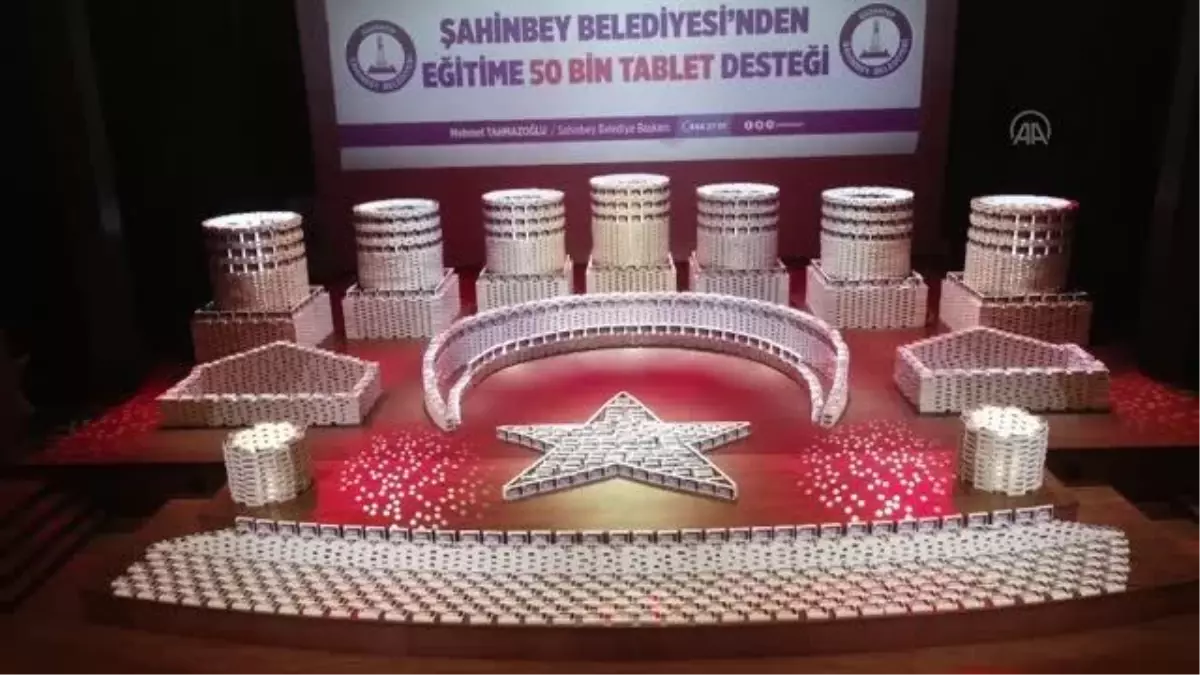 Son dakika! GAZİANTEP - 50 bin öğrenciyi tabletle buluşturan belediye örnek oldu