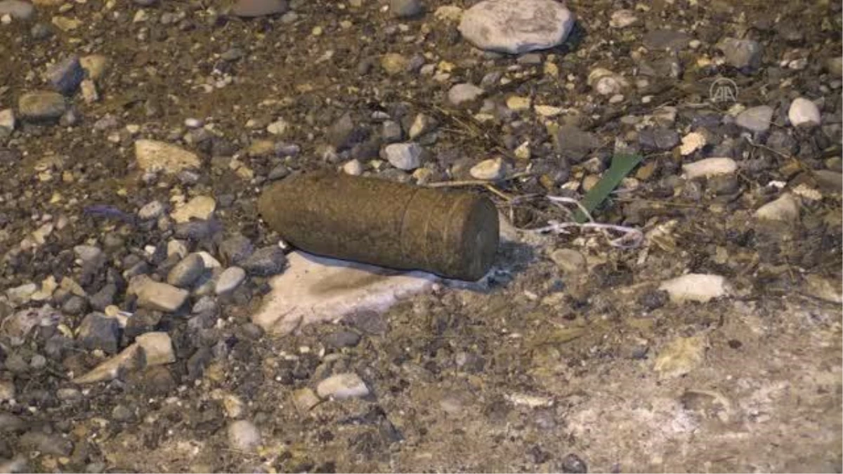 KAHRAMANMARAŞ - Patlamamış top mermisi bulundu