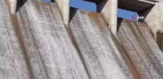 Kuraklık korkusunun yaşandığı ilçede barajlar doldu taştı