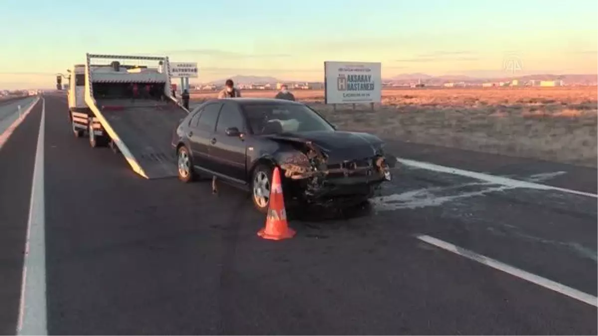 Otomobille tır çarpıştı: 5 yaralı