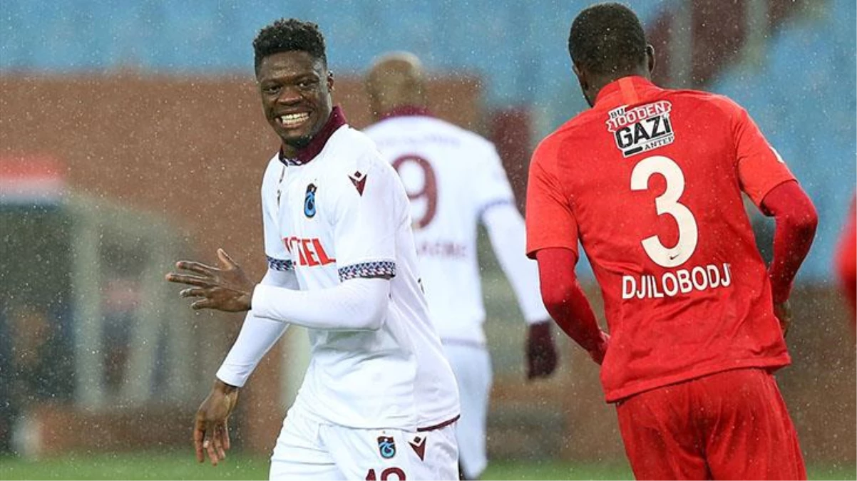 Trabzonspor, evinde Gaziantep FK\'yı 1-0 mağlup etti