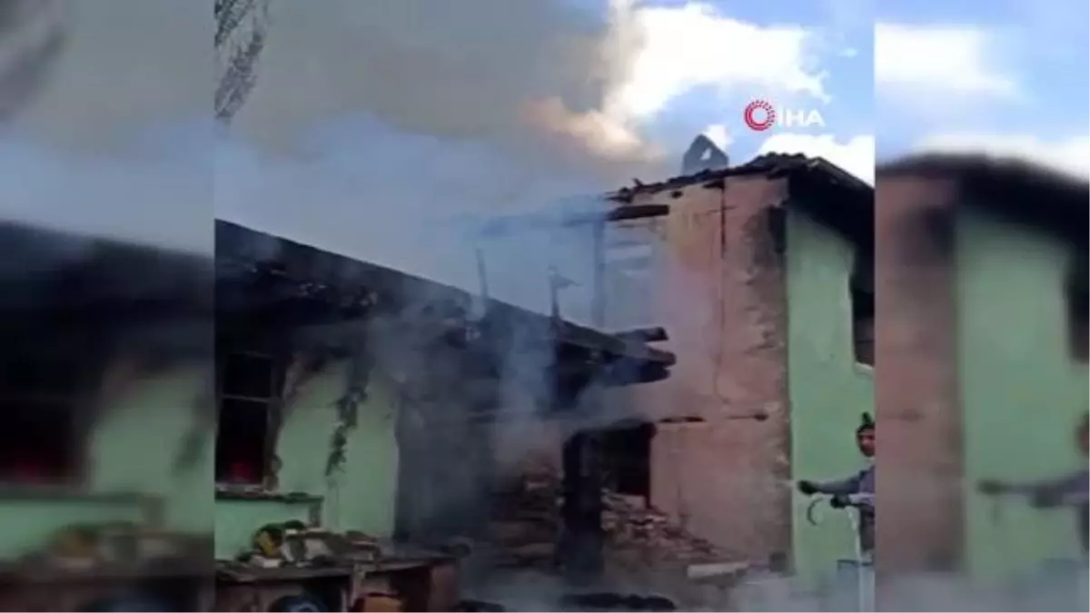 Hayvanlar yanmaktan son anda kurtarıldı