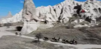 Kapadokya'da Sevgililer Günü yoğunluğu