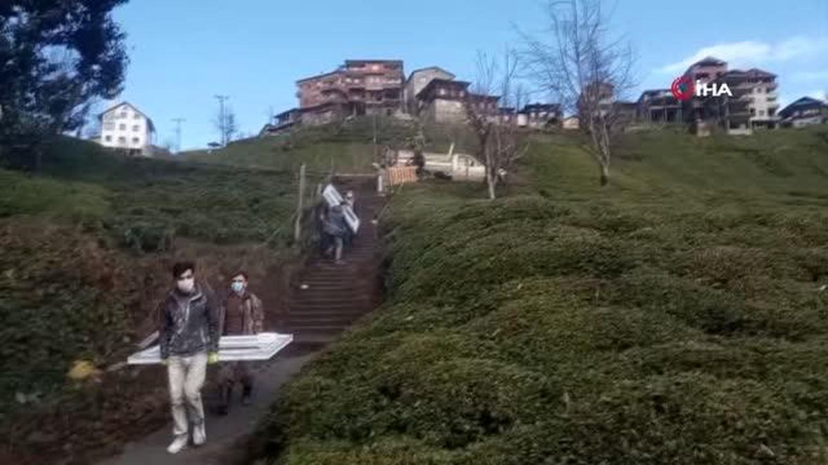 Köylü gençler eski okullarını gençlik merkezine dönüştürüyor