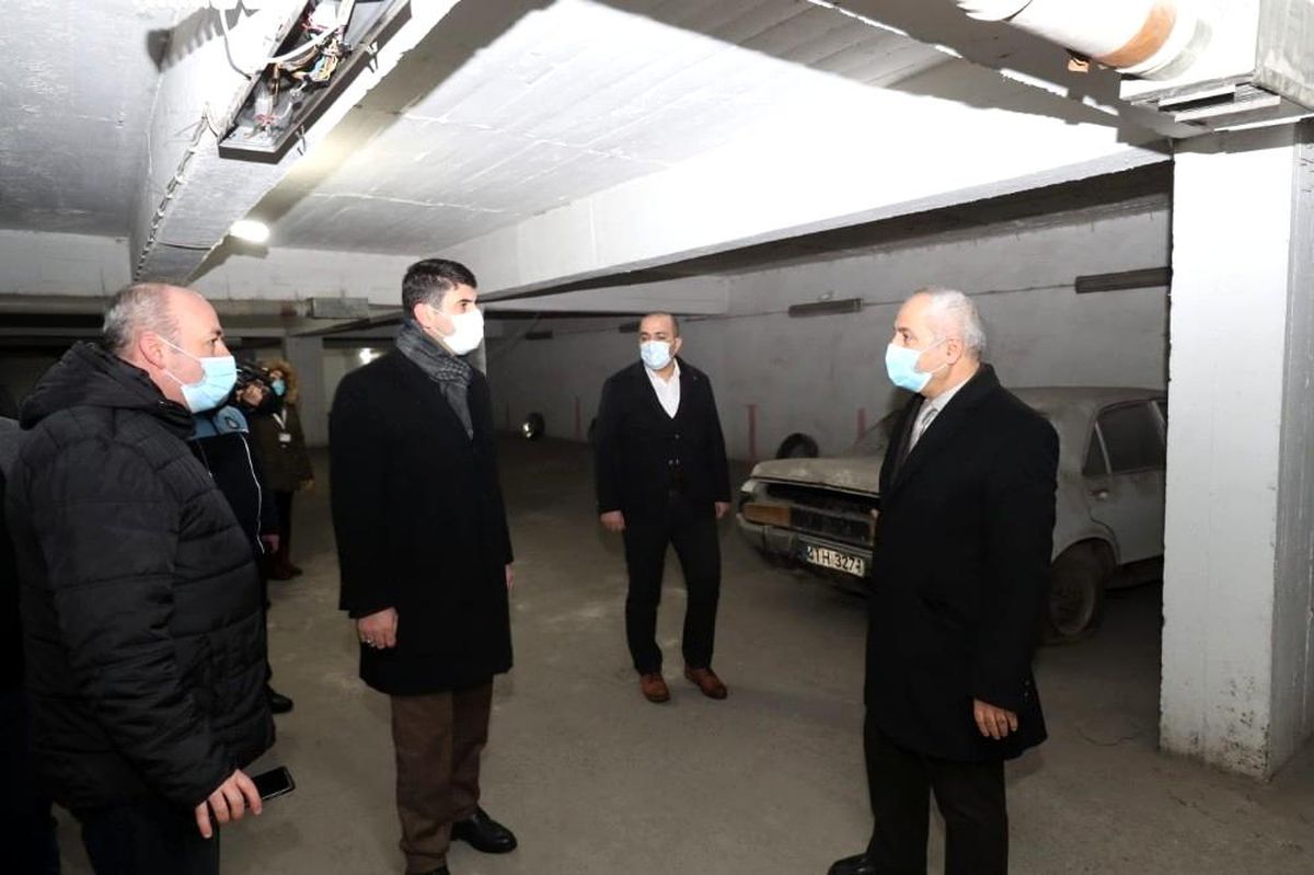120 araçlık katlı otopark 6 yıl süren davanın ardından belediyeye devredildi