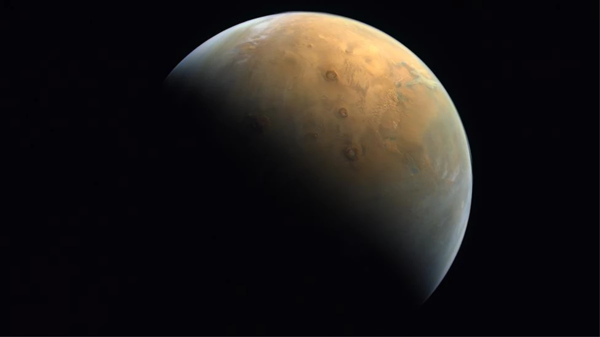 Birleşik Arap Emirlikleri\'nin uzay aracı Hope\'un Mars fotoğrafı, Dünya\'ya ulaştı