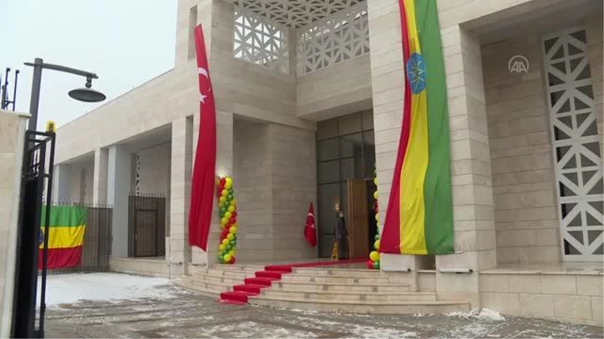 Etiyopya\'nın Ankara\'daki yeni Büyükelçilik binasının resmi açılış töreni