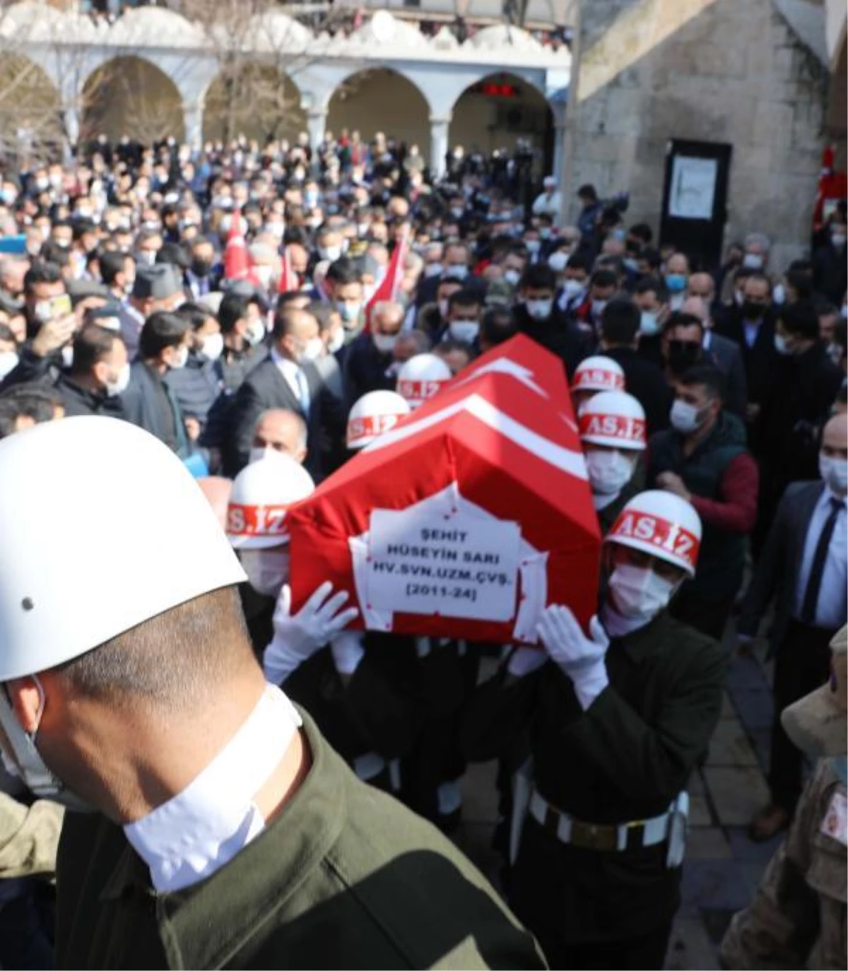 Son dakika: Gara bölgesinde şehit edilen Mevlüt Kahveci, Eskişehir\'de son yolculuğuna uğurlandı