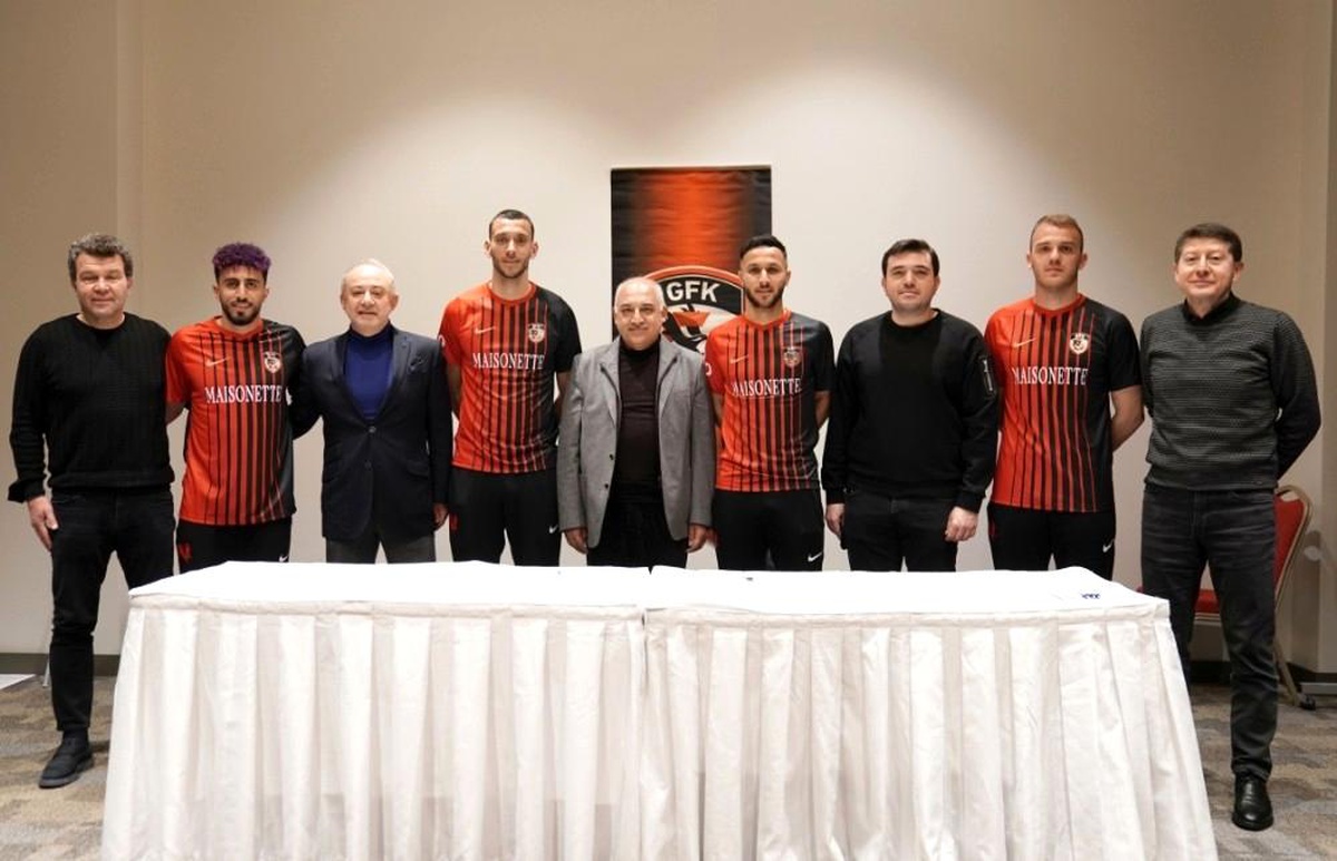 Gaziantep FK, 4 futbolcu ile sözleşme imzaladı