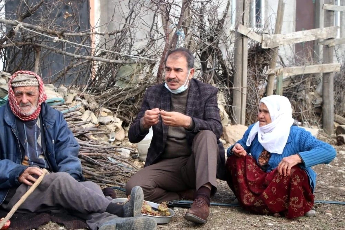 Hani Belediye Başkanı Lale, yaşlı ve yetimleri ziyaret etti