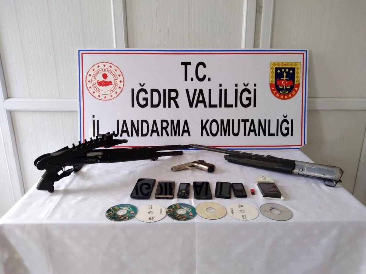 Son dakika haberi! Iğdır\'da terör örgütünün propagandasını yapan 3 kişi gözaltına alındı