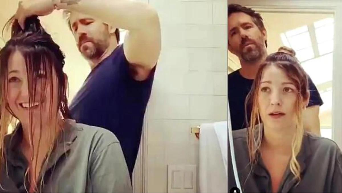 Instagram paylaşımları olay oldu: Aşk bazen onun saçını boyamaktır!