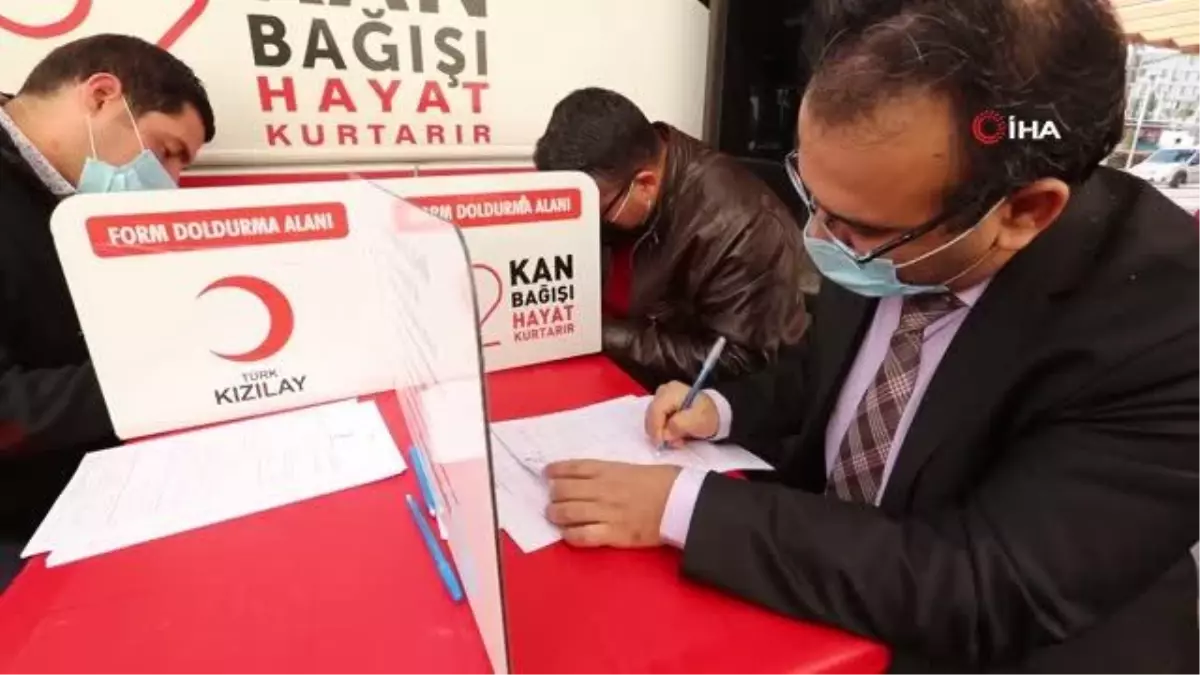 Kan bağışı kampanyasına Denizli Büyükşehir DESKİ\'den 10. kez destek