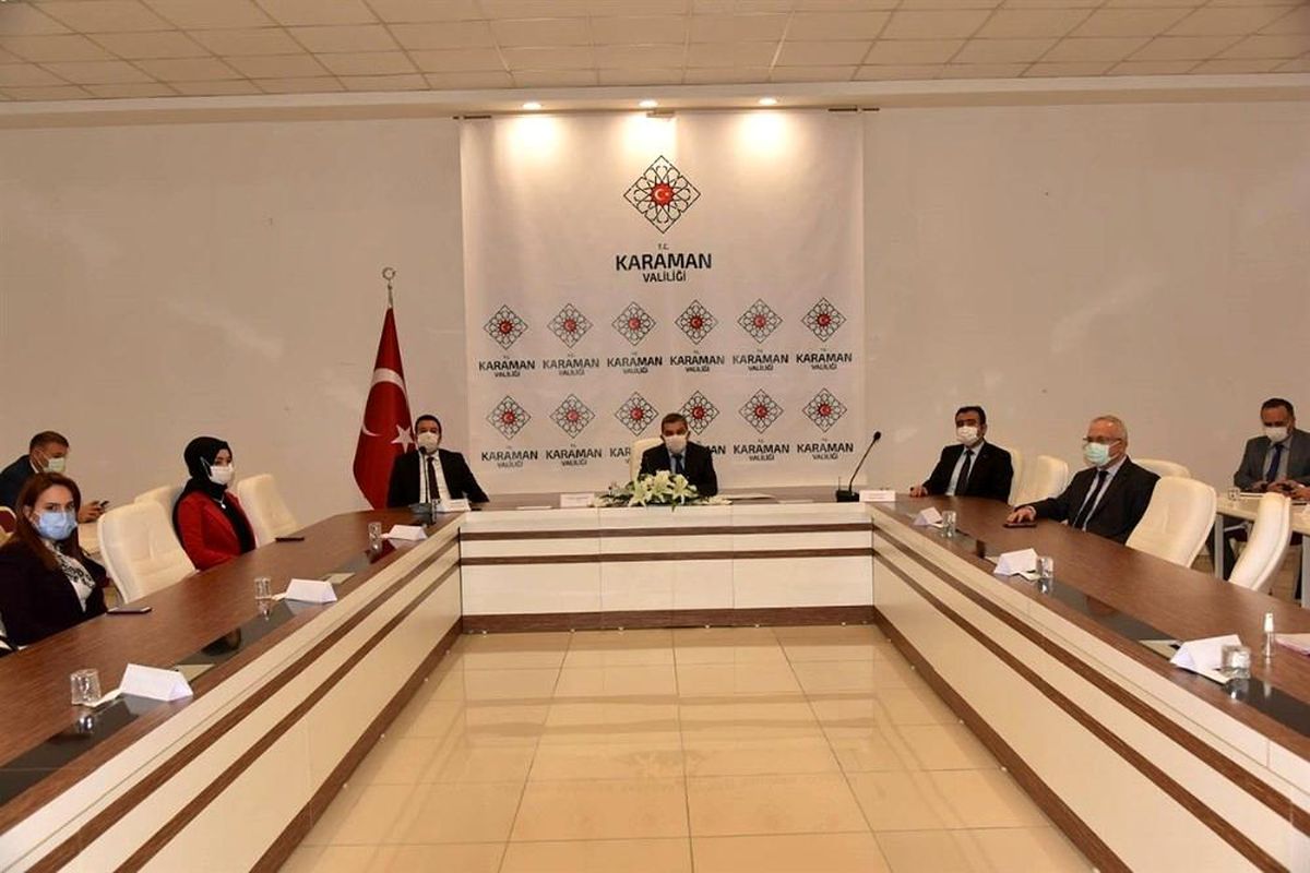 Karaman\'da kadına yönelik şiddetle mücadele toplantısı
